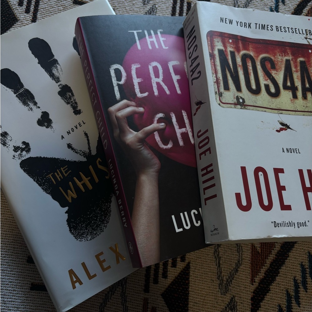 Set of 3 Horror/Thriller Books